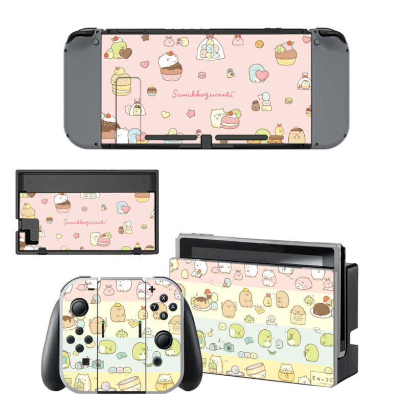 Sumikko Gurashi Nintendo Switch Skin Sticker Decal Design 3