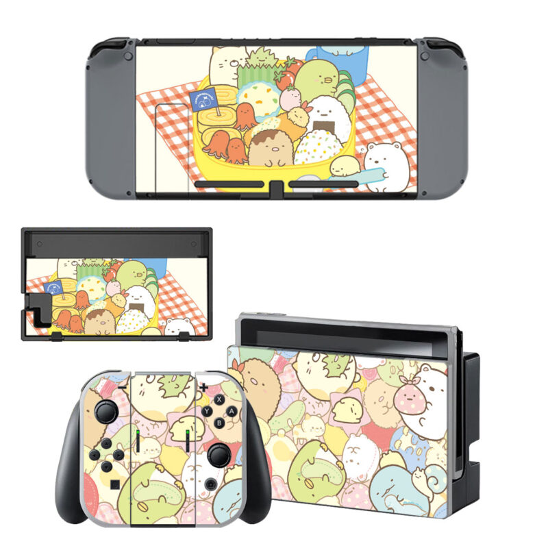 Sumikko Gurashi Skin Sticker For Nintendo Switch Design 2