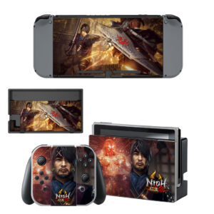 Nioh 2 Nintendo Switch Skin Sticker Decal Design 3