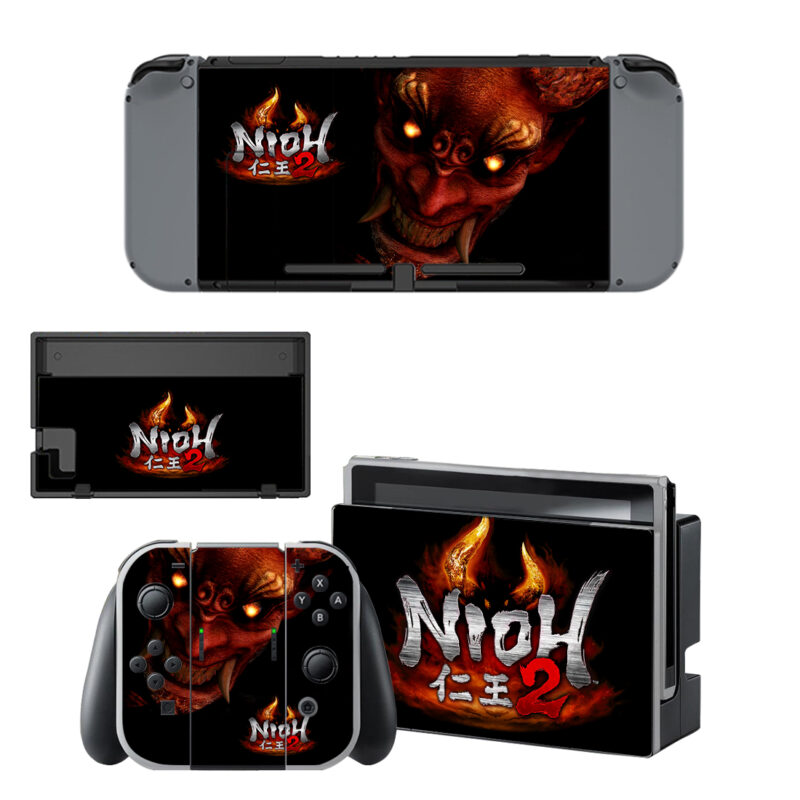 Nioh 2 Nintendo Switch Skin Sticker Decal Design 5