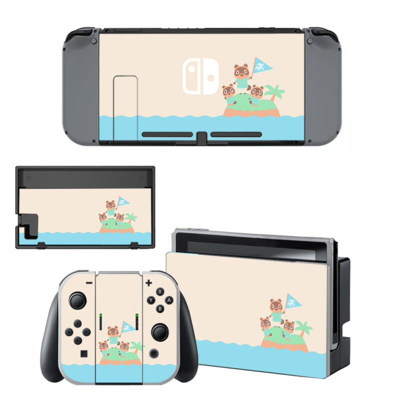 Anime Animal Crossing Skin Sticker For Nintendo Switch
