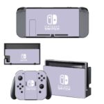 Pure Purple color Skin Sticker For Nintendo Switch