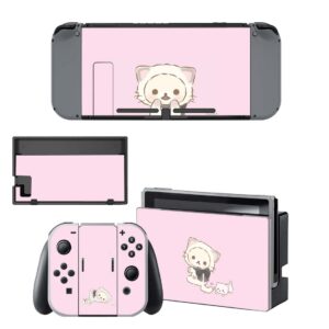 Cute Cat Skin Sticker For Nintendo Switch