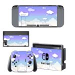 Pure White Cloud Skin Sticker For Nintendo Switch