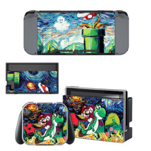 Mario Bros Skin Sticker For Nintendo Switch