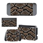 Faux Python Snake Skin Nintendo Switch Skin Sticker Decal