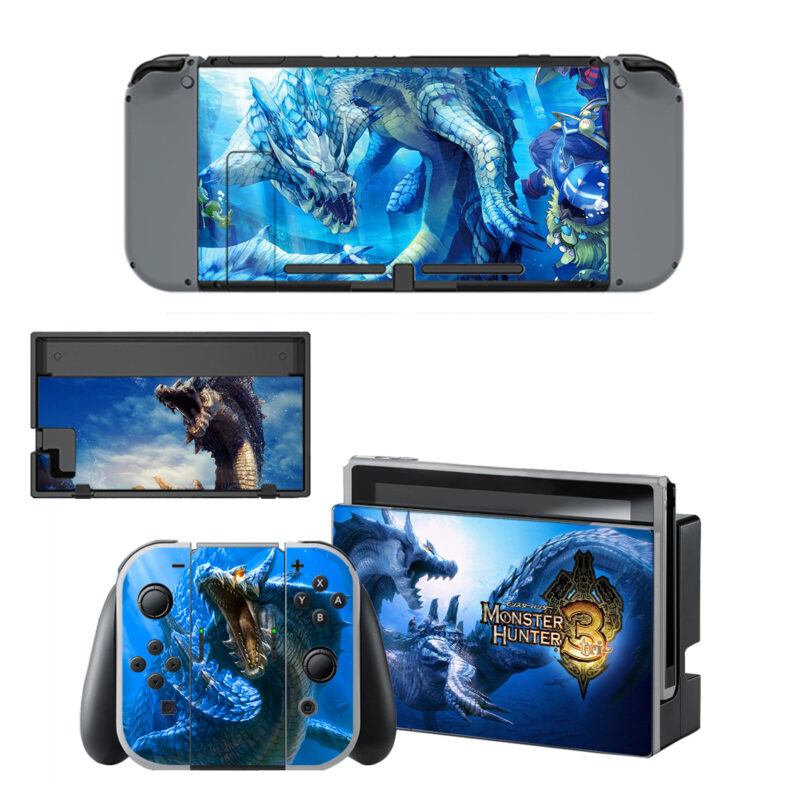 Monster Hunter Skin Sticker For Nintendo Switch