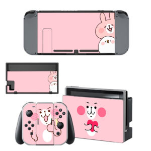 Rabbit Skin Sticker For Nintendo Switch