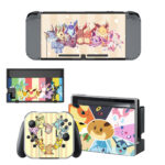 Cute Pokemon Eeveelutions Skin Sticker For Nintendo Switch