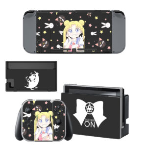 Sailor Moon Nintendo Switch Skin Sticker Decal Design 1