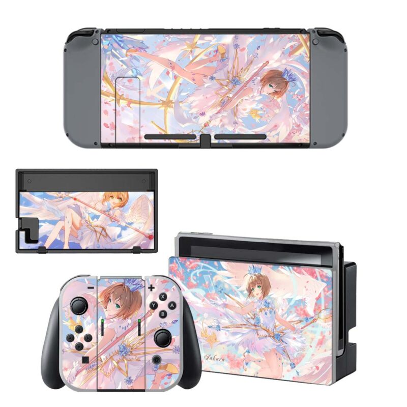 Sakura Skin Sticker For Nintendo Switch