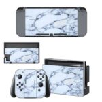 White Marble Pattern Skin Sticker For Nintendo Switch
