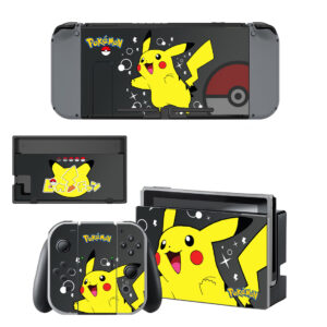 Pokemon Pikachu Nintendo Switch Skin Sticker Decal