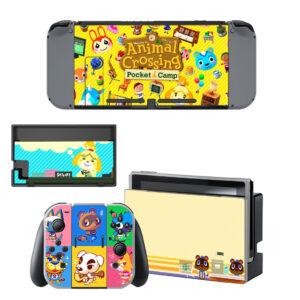 Animal Crossing Pocket Camp Skin Sticker For Nintendo Switch