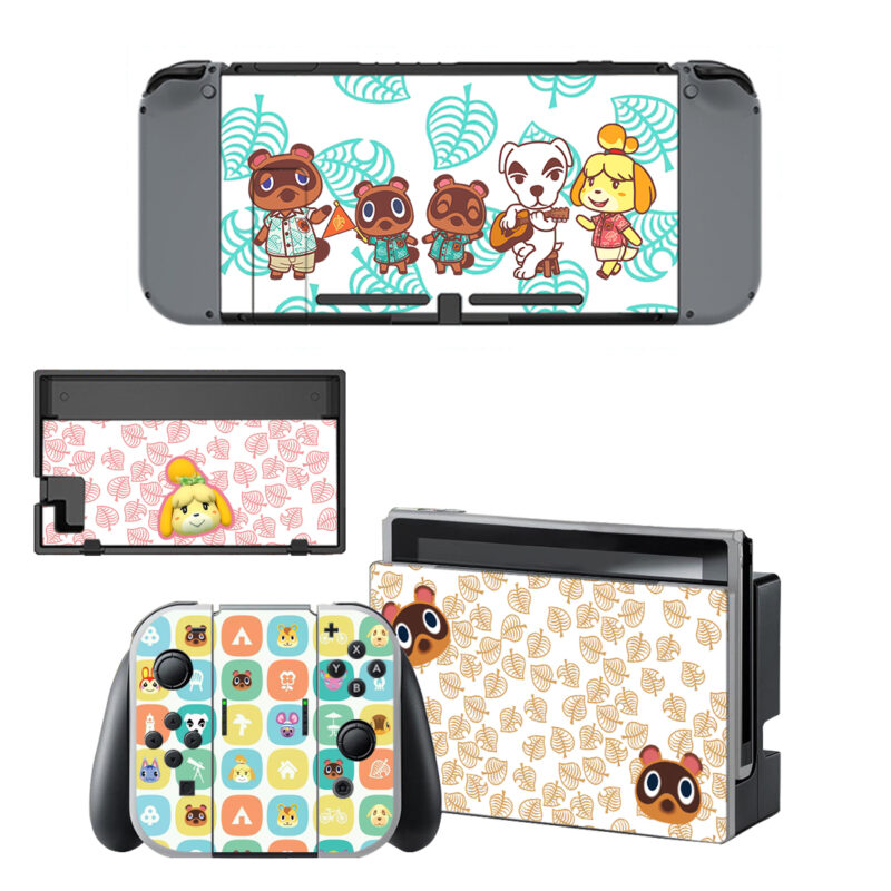 Animal Crossing Nintendo Switch Skin Sticker