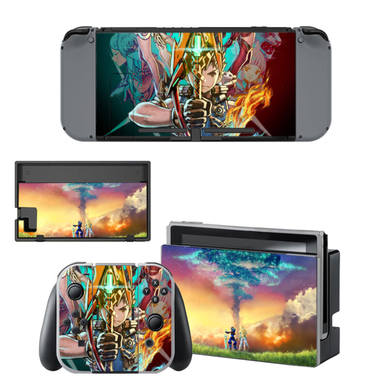 Xenoblade Chronicles 2 Skin Sticker For Nintendo Switch