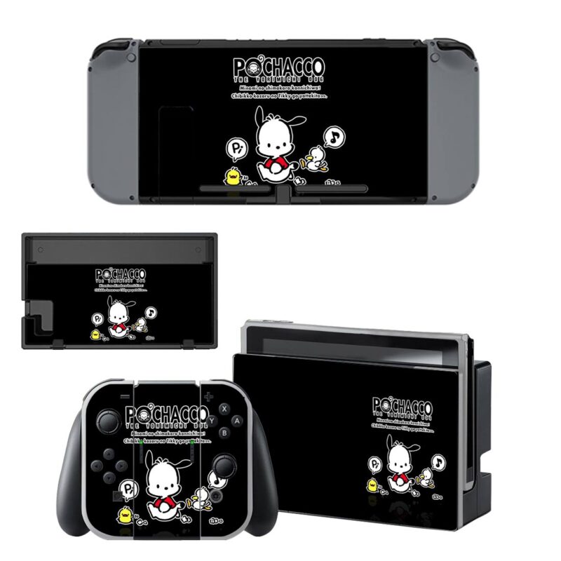 Pochacco Skin Sticker For Nintendo Switch