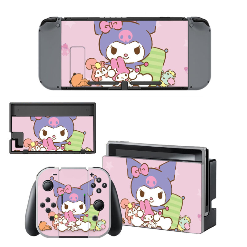 Kuromi Nintendo Switch Skin Sticker Decal