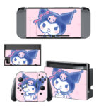 Cute Kuromi Skin Sticker For Nintendo Switch