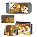 Chip And Dale Squirrel Skin Sticker For Nintendo Switch