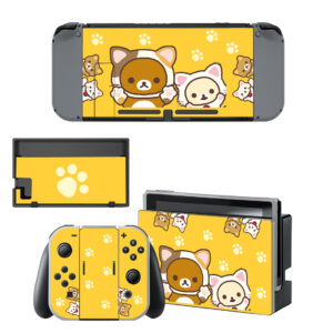 Rilakkuma Nintendo Switch Skin Sticker Decal