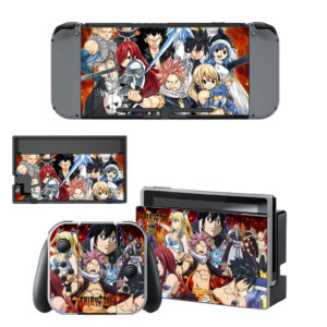 Fairy Tail Skin Sticker For Nintendo Switch