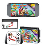 Paper Mario Origami King Nintendo Switch Skin Sticker Decal Design 2