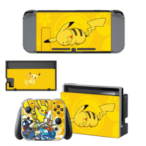 Pokemon Pikachu Nintendo Switch Skin Sticker Decal Design 1