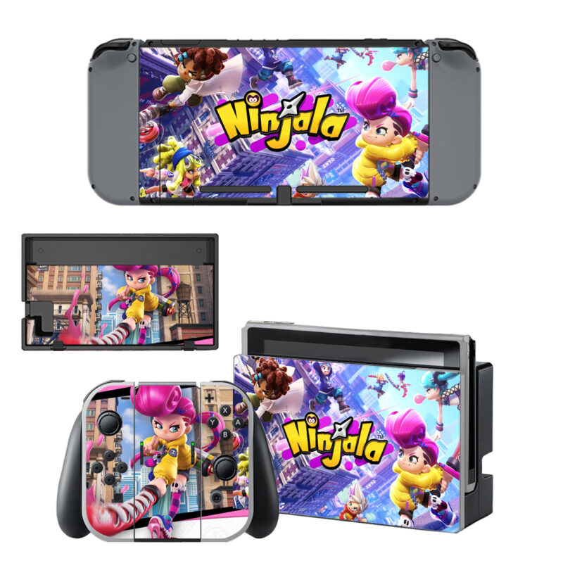 Ninjala Skin Sticker For Nintendo Switch Design 1