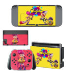 Ninjala Skin Sticker For Nintendo Switch Design 2