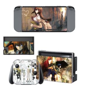 Steins Gate Skin Sticker For Nintendo Switch