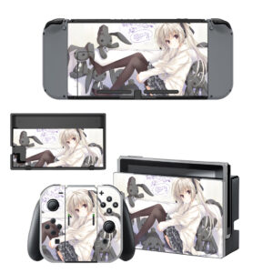 Sora Kasugano Skin Sticker For Nintendo Switch