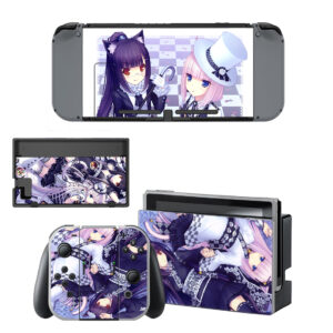 Chocola And Vanilla Skin Sticker For Nintendo Switch