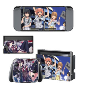 My Teen Romantic Comedy Skin Sticker For Nintendo Switch