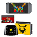 Pokemon Pikachu Nintendo Switch Skin Sticker Decal Design 6