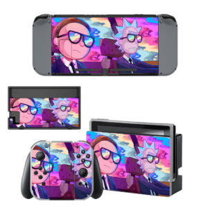 Rick and Morty Skin Sticker For Nintendo Switch