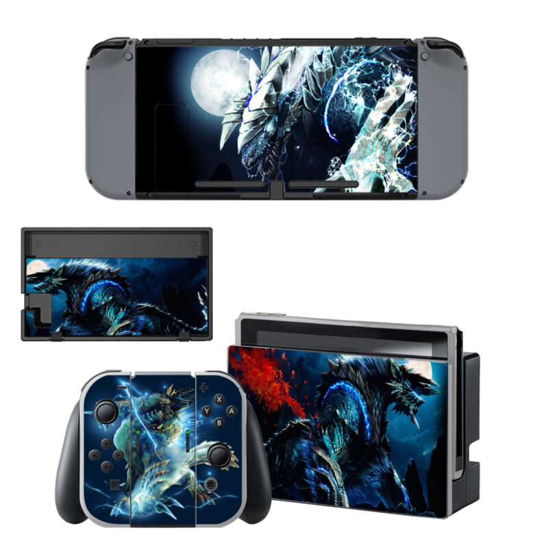 Monster Hunter Skin Sticker For Nintendo Switch Design 1