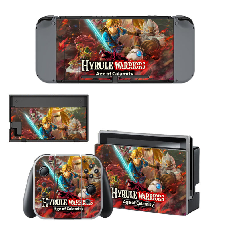 Hyrule Warriors Skin Sticker For Nintendo Switch