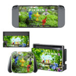 Pikmin III Nintendo Switch Skin Sticker Decal Design 2