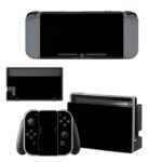 Black Nintendo Switch Skin Sticker Decal