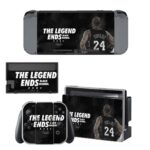 The Legend Ends Kobe Nintendo Switch Skin Sticker Decal