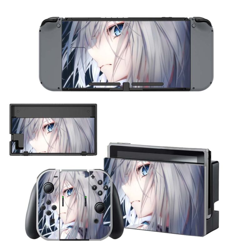 Kawakaze Azur Lane Nintendo Switch Skin Sticker Decal