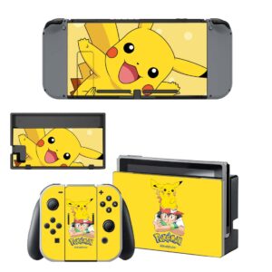 Pokemon Pikachu Nintendo Switch Skin Sticker Decal Design 2