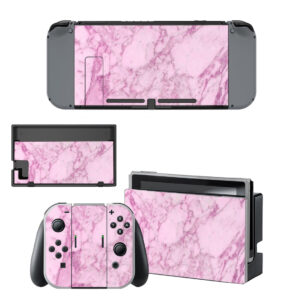 Pink Nintendo Switch Skin Sticker Decal