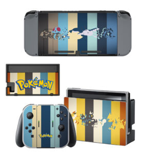 Pokemon Nintendo Switch Skin Sticker Decal Design