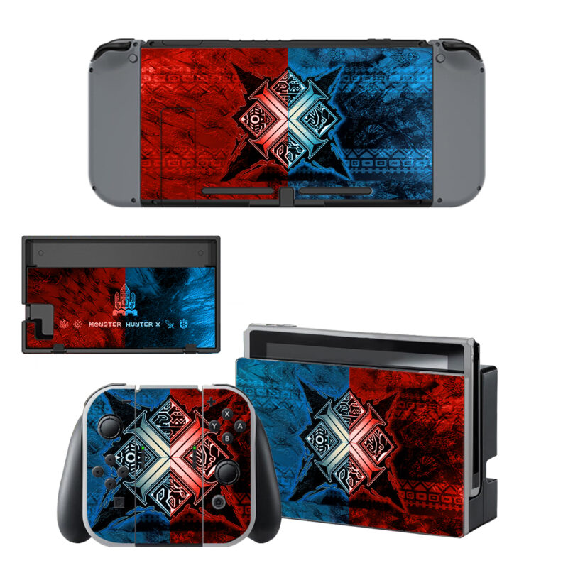 Monster Hunter Nintendo Switch Skin Sticker Decal