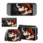 Super Mario Skin Sticker For Nintendo Switch