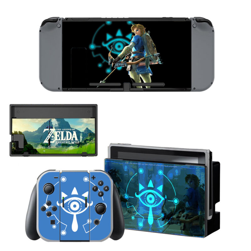 The Legend Of Zelda Skin Sticker For Nintendo Switch Design 2