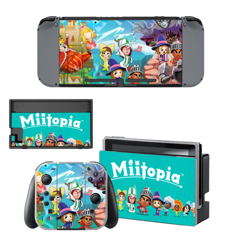 Miitopia Skin Sticker For Nintendo Switch