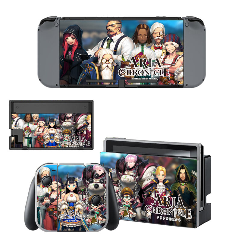 Aria Chronicle Skin Sticker For Nintendo Switch